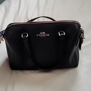 Black coach purse